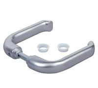 Paire de poignées en acier inoxydable pour carré de 8mm, longu. 90mm. - LOCINOX -