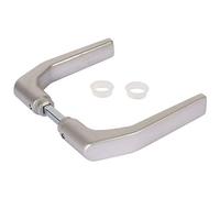 Paire de poignées en aluminium anodisé avec carré de 8mm, forme spécifique. - LOCINOX -