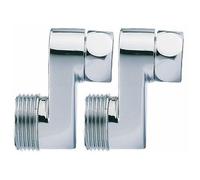 Paire de raccords excentrés de 25 mm - M15x21 - F15x21 RIQUIER