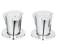 Paire de robinet de bidet COSTA L chromé - GROHE - 18904001