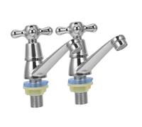 Paire de Robinets de Salle de Bain, Robinet Eau Froide Uniquement