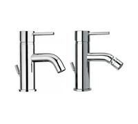 PAIRE DE ROBINETTERIE DE DESIGN POUR SALLE DE BAINS LAVABO ET BIDET SALICE