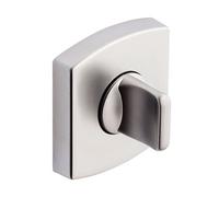 Paire de rosaces 6425 Muze - Platine aspect inox - Bec de cane WC - 865971