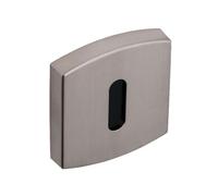 Paire de rosaces 6425 Muze - Platine aspect inox - Clé L - 865926