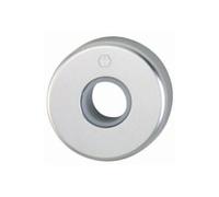 Paire de rosaces bec de cane argent - - 762712