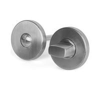 Paire de rosaces inox 304 Balsac / Vabre / Vallon / Valady - WC sans voyant - U19/L19/V19 - 434