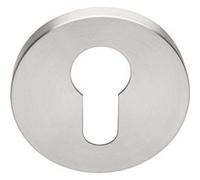 Paire de rosaces inox JADE slim type clé I - HERACLES - B-INOX-SL05