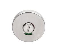Paire de rosaces JADE pour condamnation à voyant inox - - B-INOX-09