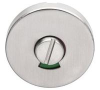 Paire de rosaces JADE pour condamnation à voyant inox - HERACLES - B-INOX-09 Inox