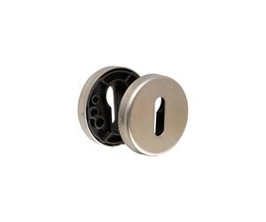 Paire de rosaces rosette 6420 inox BEZAULT Clé L pour LC 1/2/3 - 81572