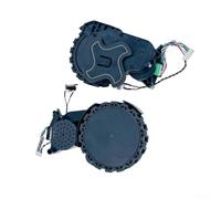 Paire de roues avant de rechange pour Dreame L40 Ultra L40s Ultra - Jeu de roulettes à faible bruit - Pièces de rechange pour robot à roulement amélioré pour une navigation fluide, noir