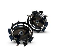 Paire de roues métalliques 4.00-8 axe 23 mm pour motoculteur toute marque - DAEWOO DAACC-116-23