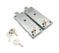 Paire de serrures B551.0810.0000 pour basculant/garage cylindre rond