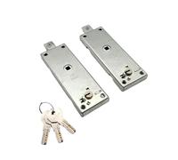 paire de serrures W551.0822.0000 pour basculant/garage cylindre rond clés poinçonnées