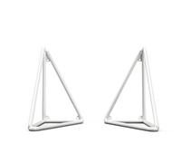 Paire de Supports Maze Pythagoras XL en Porcelaine Blanc