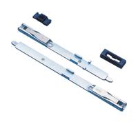 Paire de verrous en applique pour porte semi-fixe + gâche modèle 1503 zingué FAPIM 1503_Z5