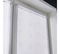 Paire de vitrages tamisant, Kita blanc l.60 x H.120 cm Blanc G