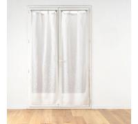 Paire de Voilages à Œillets Minalisa 70x200cm Blanc