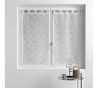 Paire de Voilages Olympia 60x120cm Gris