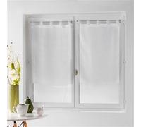 Paire de Voilages Dandy 60x120cm Blanc