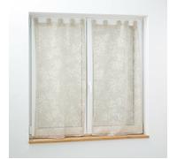 Paire de Voilages Karla 60x120cm Taupe