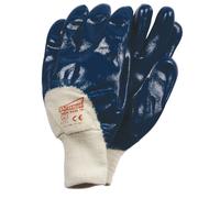 PAIRE GANT ENDUCTION NITRILE BLEU - FORGES DE MAGNE - 384411