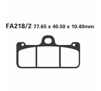 Paire Plaquettes EBC Epfa EPFA218/2HH