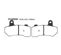 Paire Plaquettes EBC Epfa EPFA409HH