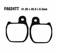 Paire Plaquettes EBC FA624TT For Honda 250 TL 1988/1992