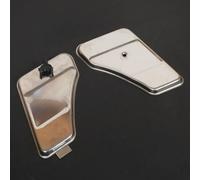 Paire Porte Boite À Outil Chromée Pour Mobylette Peugeot 103 Sp Avec Vis Neuf