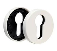 Paire rosace 7700 Arcolor BEZAULT Clé i - Blanc - 0089223