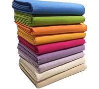 Paire vitrages pour fenêtre et Porte Voilage Polyester chambre d'enfants 2x60x150 cm-2 voilages prêt-à-poser (Porte 2+60x240 cm)