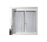 Paire voilages 2 x candide - gris / 2 x 60 x 120