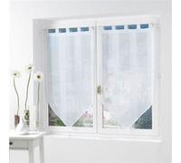 Paire de Voilages Salina 60x160cm Blanc