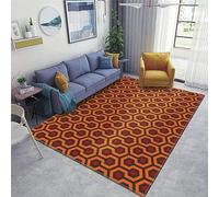 PAJEON Tapis de Chambre Le Shining Overlook Hôtel Orange Art, 100 x 150 cm Entretien Facile Intérieur Moquette, Écologique Paillasson Intérieur - pour Chambre d'enfant