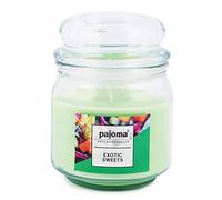 Pajoma Bougie parfumée Exotic Sweets Sweet Edition dans un pot à bonbons 248 g Bougie de qualité supérieure à fermer pendant environ 55 heures