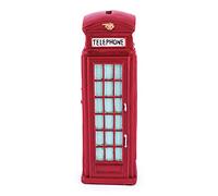 pajoma Tirelire Cabine téléphonique londonienne L 7,4 x l 7,2 H 21,5 cm