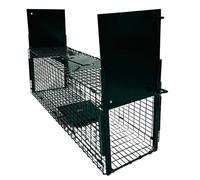 Paladian Piège à Animaux 60 cm en Acier - Nasse pour Souris, Rats et Autres rongeurs - Format Pliable, économique et réutilisable - Usage intérieur et extérieur - 60x18x20 - Marque Française