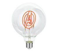 Paladone Ampoule décorative LED néon E27 Marvel Avengers - S’ajoute à n'importe quelle lampe compatible Edison, Cadeau de collection Superhero sous licence officielle, Pour la chambre et la maison
