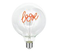 Paladone Ampoule LED décorative Mickey Mouse Love E27 - À ajouter à n'importe quelle lampe compatible Edison, cadeau de collection sous licence officielle Disney, pour chambres et maisons