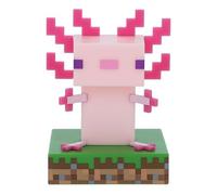 Minecraft Officially Licensed Axolotl Free Standing Desk Light, Gaming Room Decor and Merchandise for Boys and Girls, Nightlight Gift Accessory for Playroom and Bedroom | Paladone