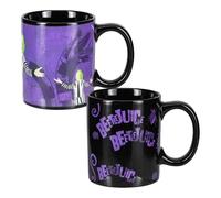 Paladone Beetlejuice Mug à changement de chaleur - Produit sous licence officielle, cadeau parfait pour les fans de films d'horreur rétro, verres nostalgiques en céramique, tasse de collection de