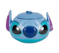 Paladone Bocal à cookies Stitch - Officiellement licencié, Récipient en forme de Stitch avec couvercle, Idéal pour biscuits et denrées sèches