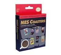 Paladone Sous-verres métal NES rétro – Marchandise officielle Donkey Kong Zelda Mario – Set de 8