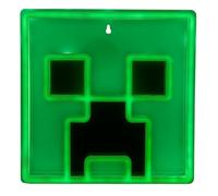 Paladone – Lampe murale LED Creeper – Sous licence officielle Minecraft, veilleuse en vert vif