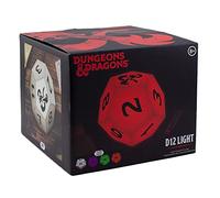 Paladone D12 Lampe à piles Dés Donjons et Dragons PP8250DD Blanc