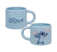 Paladone – Tasse Disney Lilo & Stitch – Céramique 400 ml, bleu pastel, sous licence officielle