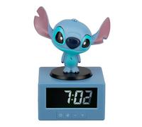 Paladone Disney Stitch Réveil numérique avec veilleuse et Musique - Licence Officielle Lilo et Stitch Décoration de Chambre pour Enfants et Adolescents, idée