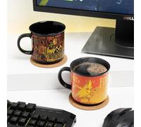 Paladone Fortnite Mug à changement de couleur 350 ml Poiscaille et Mister Banane, tasse à café en céramique sous licence officielle pour boissons chaudes, cadeau pour garçons, filles, hommes, femmes