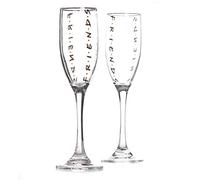 Paladone Friends Flûtes à prosecco sous licence officielle